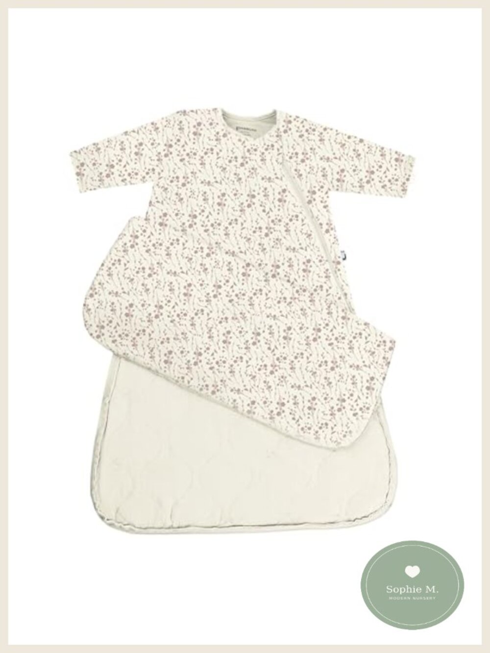 Long-Sleeve Sleep Sack Wearable Blanket Rayon 1.0 TOG Baby Sleep Bag